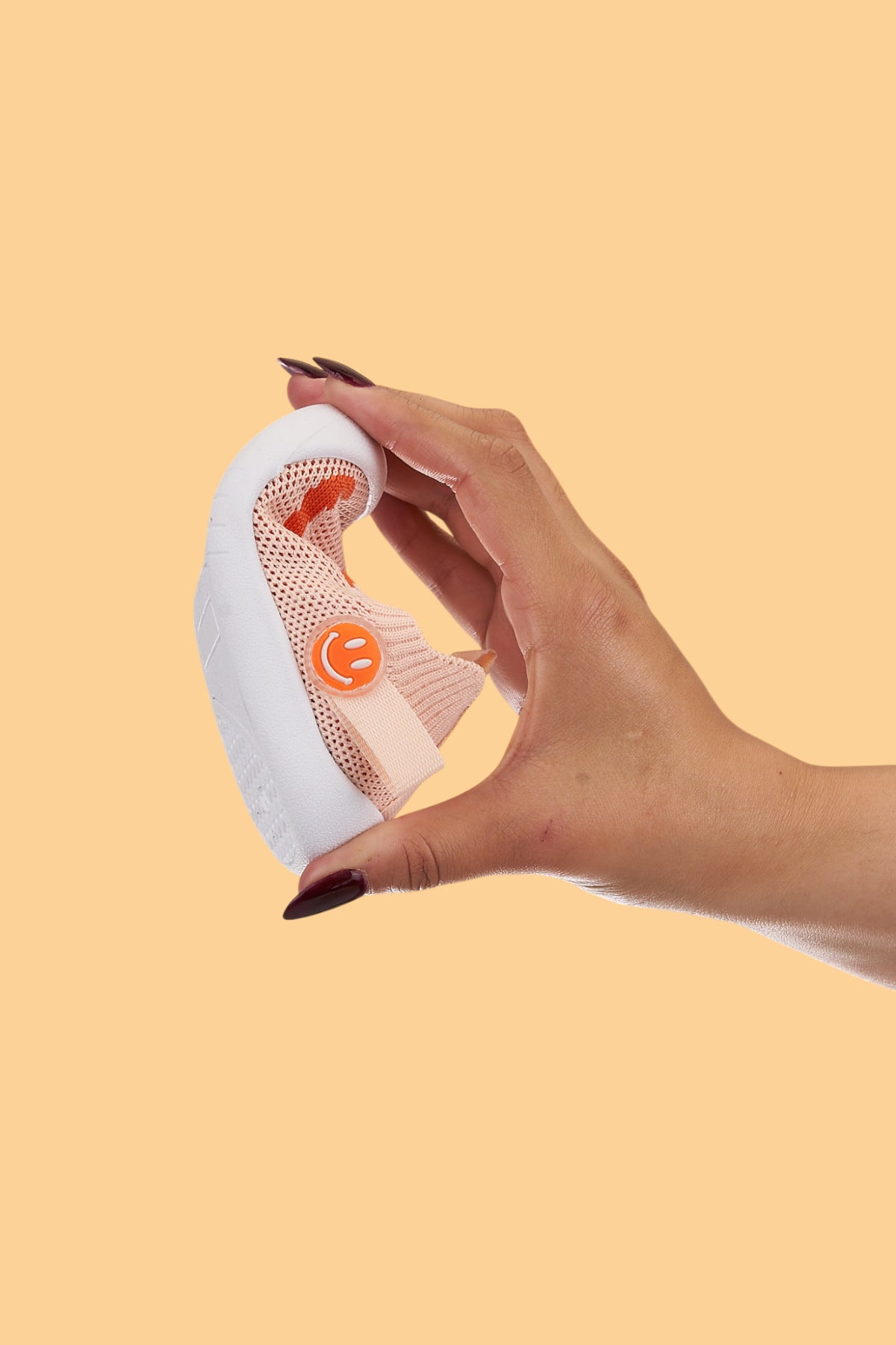 Fire Erkek/Kız Bebek&Çocuk Esnek, Rahat Kaymaz Ortopedik Taban Pembe İlk Adım Ayakkabısı/Sneaker