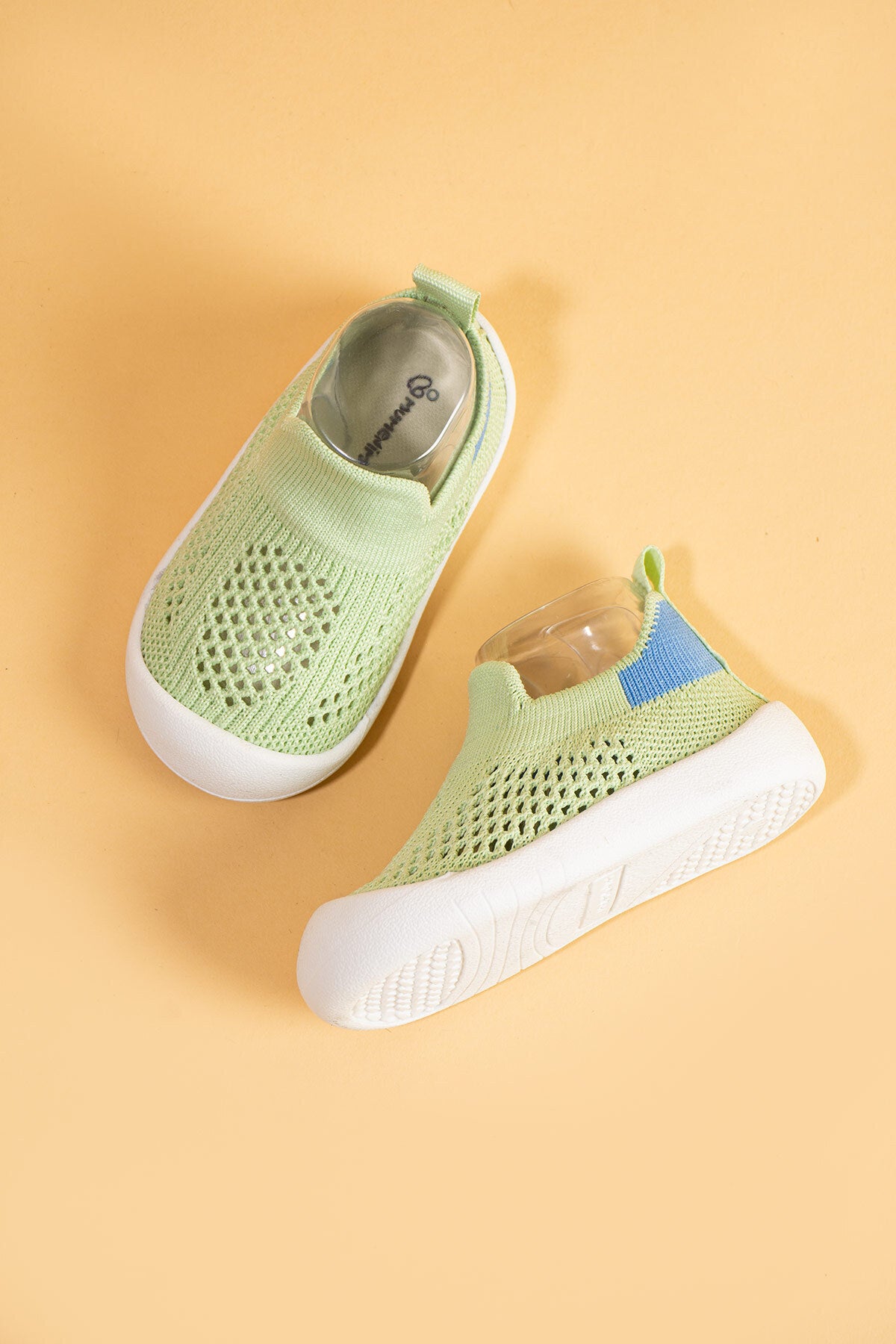 Luuq Bebek - Çocuk Esnek Ortopedik Yumuşak Taban Şık Yeşil İlk Adım Spor Ayakkabısı - Spor Sneaker