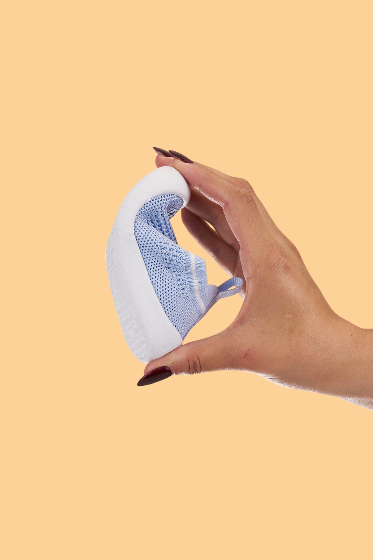 Laaleys Unisex Bebek&çocuk Kaymaz Ortopedik Taban Mavi Ilk Adım Ayakkabısı Spor Sneaker