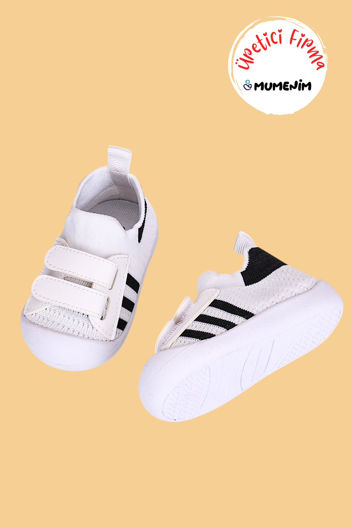 Wisil Beyaz Siyah Barefoot Taban Spor Ayakkabı
