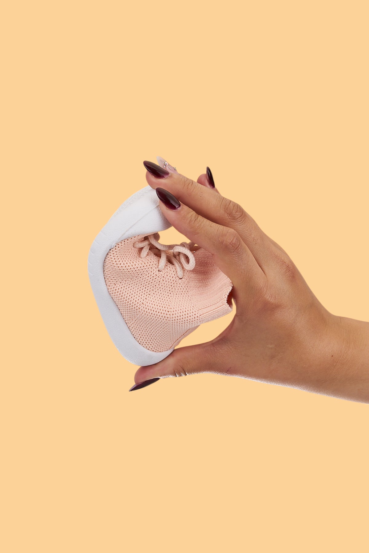 Berbera Kız Bebek&Çocuk Ayak Parmak Koruyucu Kaymaz Ortopedik Taban Pembe İlk Adım Spor Ayakkabı