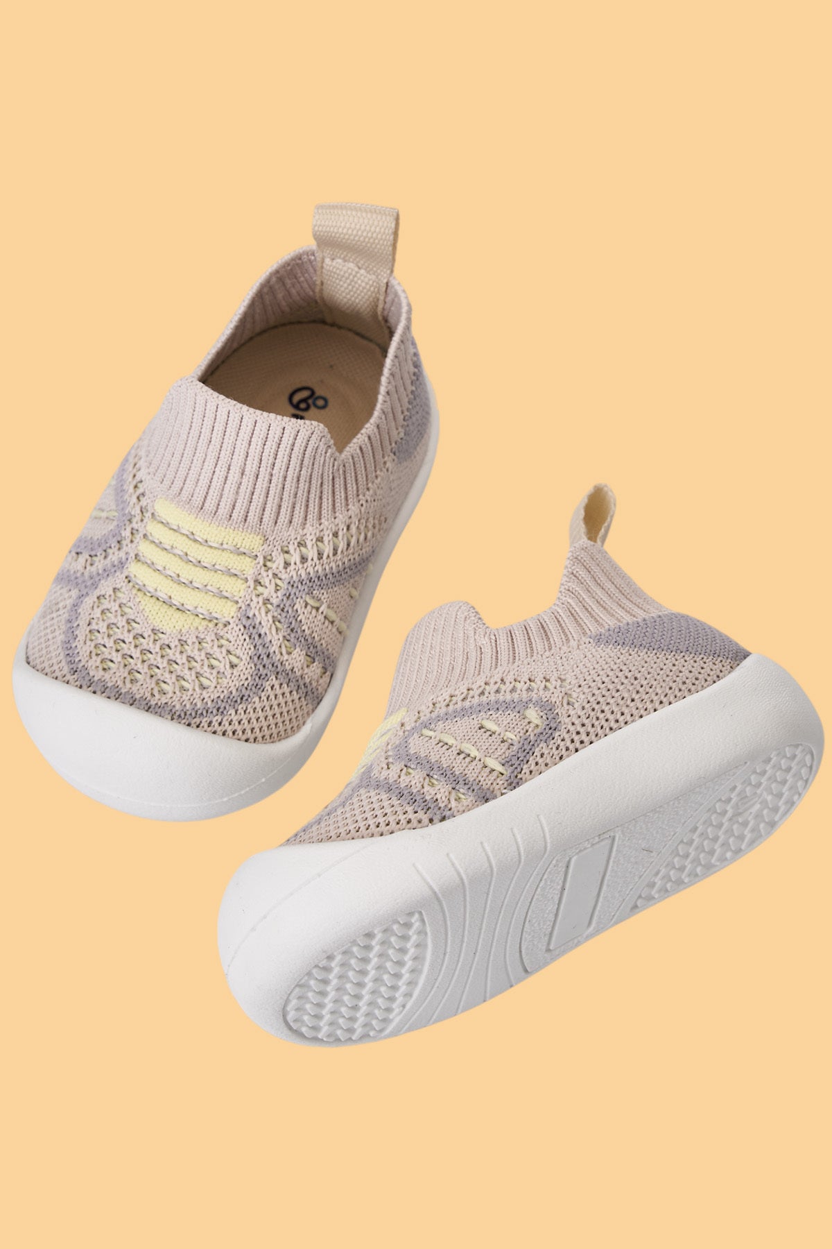 Docol Çocuk Bebek Esnek, Rahat Ortopedik Taban Bej Günlük Ilk Adım Ayakkabısı Ve Sneaker