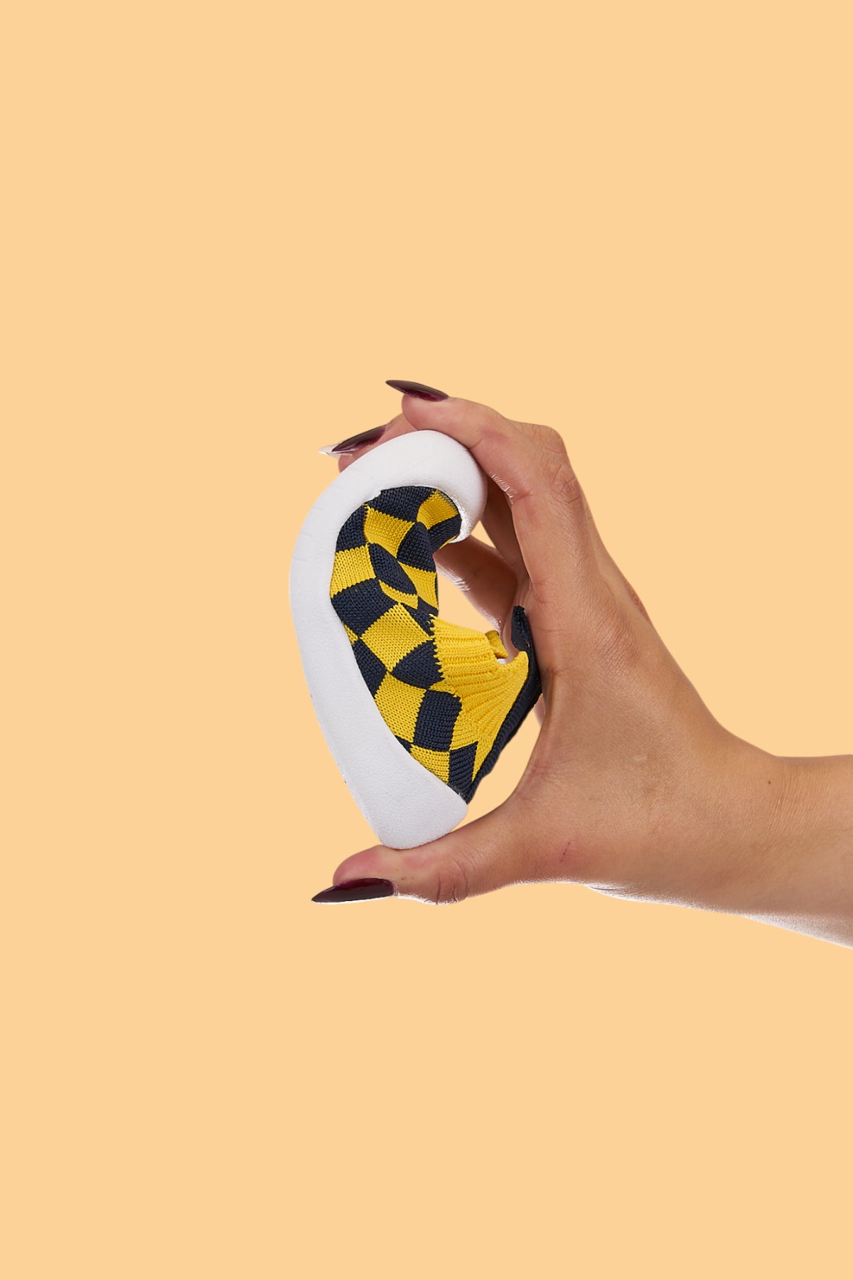 Guula Taraftar Bebek Çocuk Sarı Lacivert Esnek Kaymaz Ortopedik Taban Ilk Adım Spor Ayakkabısı