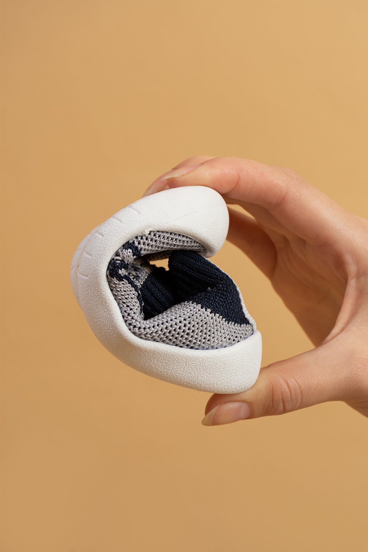 Docol Çocuk Bebek Esnek, Rahat Ortopedik Taban Gri Siyah Günlük Ilk Adım Ayakkabısı Sneaker