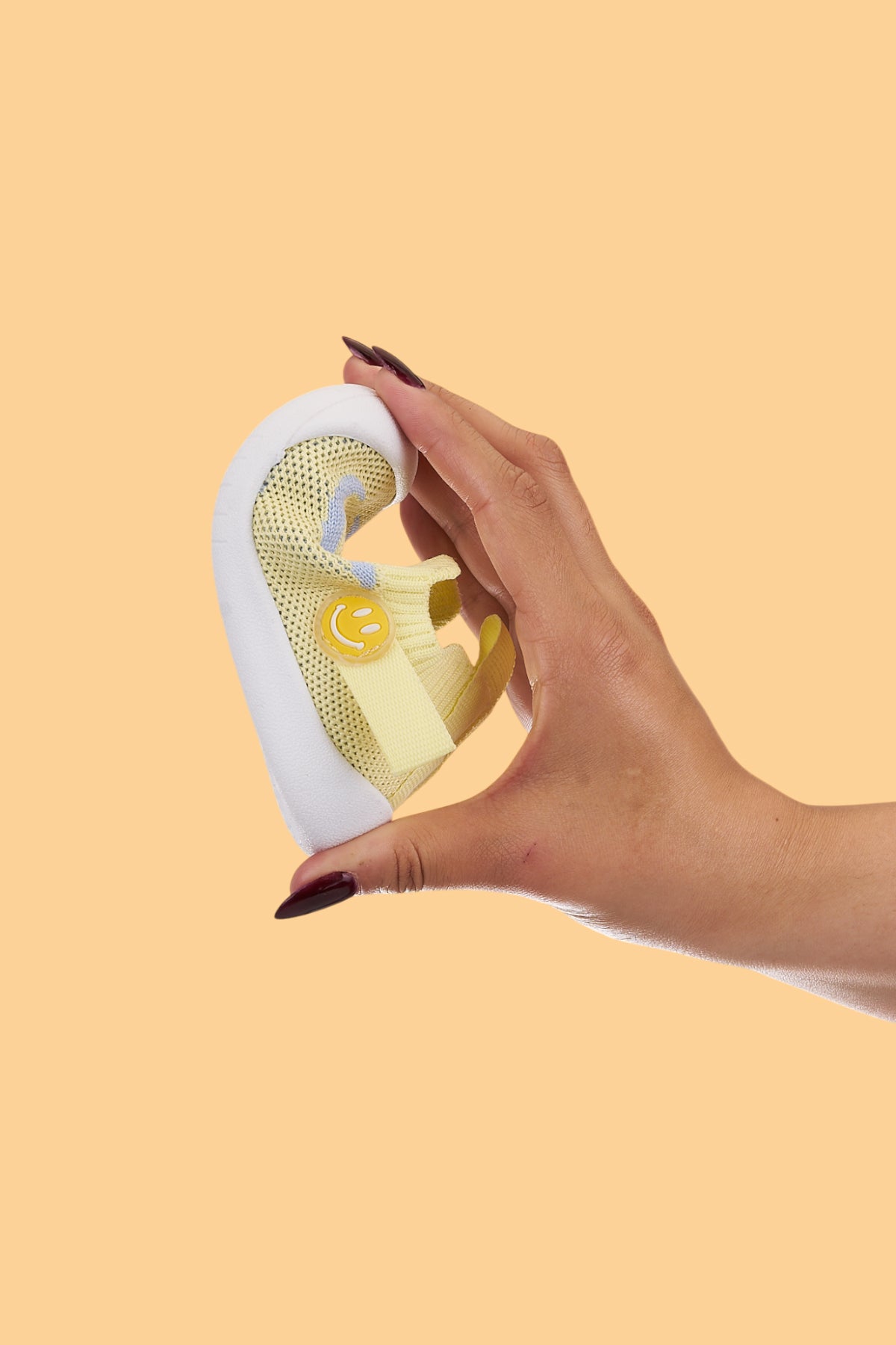 Fire Erkek/Kız Bebek&Çocuk Esnek, Rahat Kaymaz Ortopedik Taban Sarı İlk Adım Ayakkabısı/Sneaker