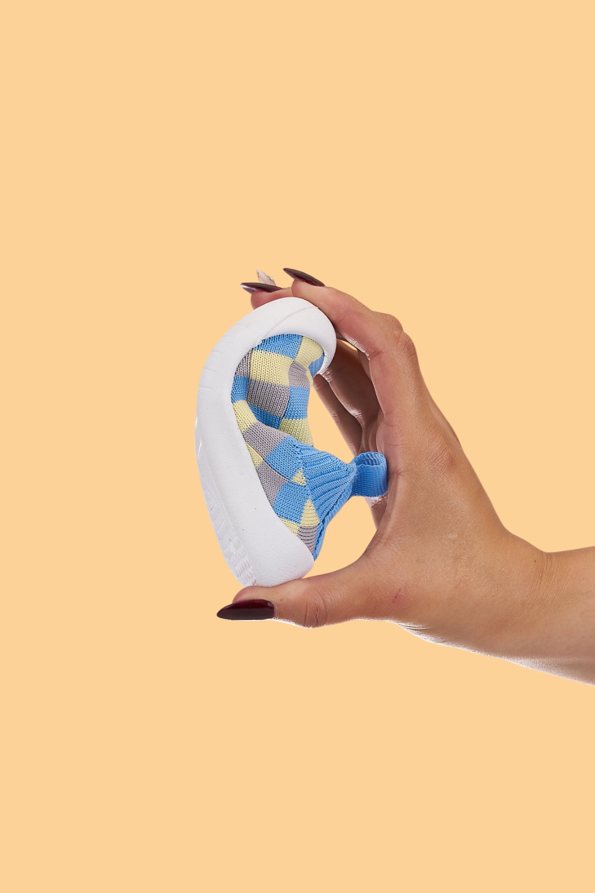 Guula Taraftar Bebek Çocuk Mavi-sarı Esnek, Rahat Kaydırmaz Ortopedik Taban Ilk Adım Spor Ayakkabı