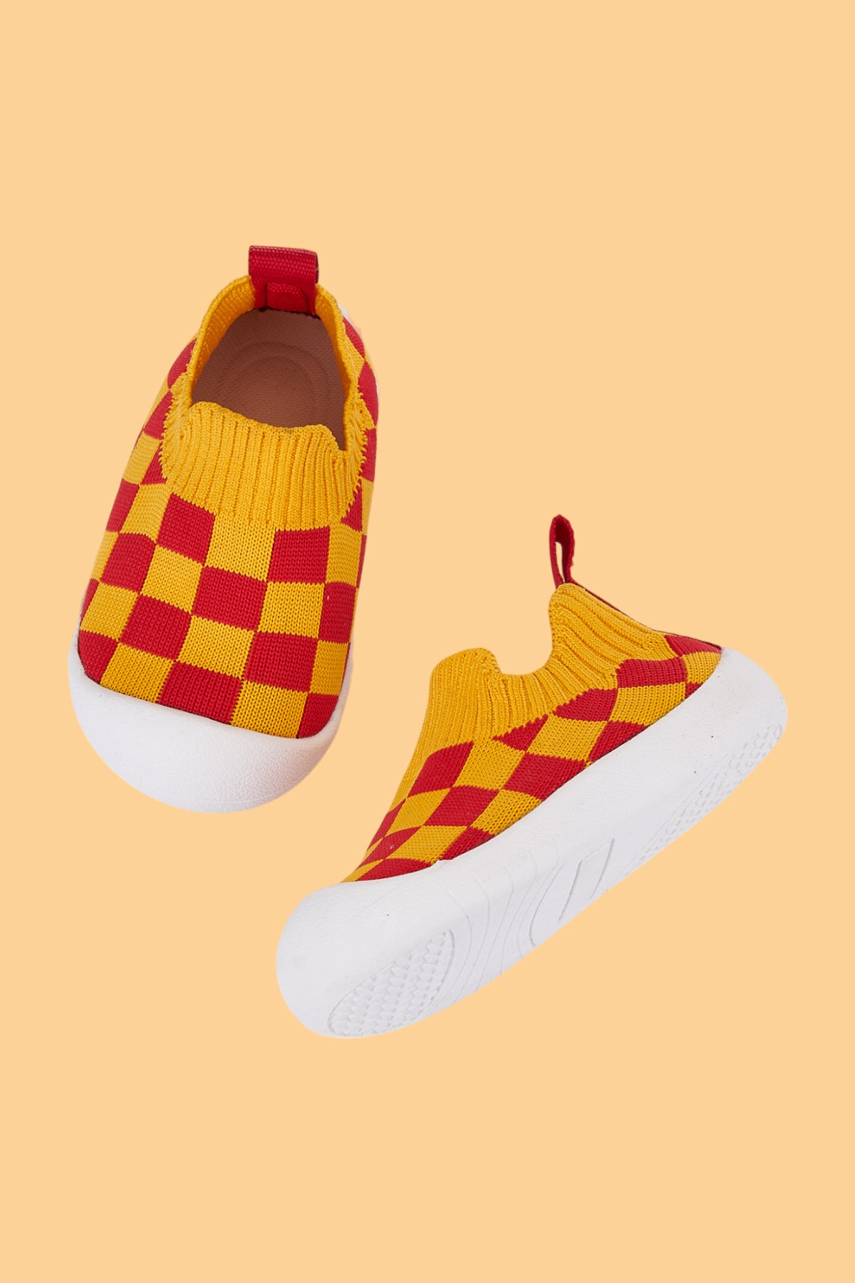 Guula Unisex Bebek&Çocuk Bej-Vizon Rahat Kaydırmaz Ortopedik Taban İlk Adım Spor Ayakkabısı&Sneaker