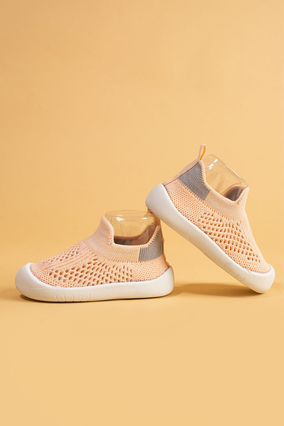 Luuq Bebek - Çocuk Esnek Ortopedik Yumuşak Taban Şık Pembe İlk Adım Spor Ayakkabısı - Spor Sneaker