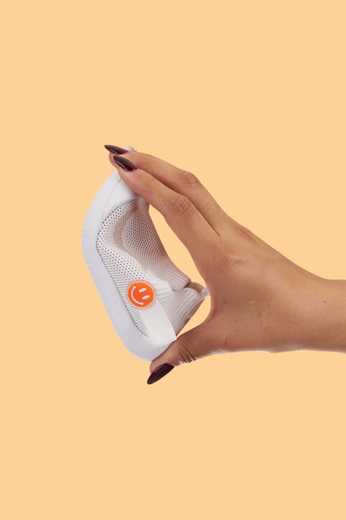 Fire Erkek/Kız Bebek&Çocuk Esnek, Rahat Kaymaz Ortopedik Taban Beyaz İlk Adım Ayakkabısı/Sneaker