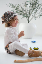 Togo Çocuk - Bebek Ortopedik Taba Peluş Babet - Görsel 2