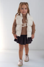 Aurora Kız Çocuk Simli Altın Bot - Ortopedik Taban - Görsel 5