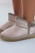 Aurora Kız Çocuk Simli Altın Bot - Ortopedik Taban - Görsel 6