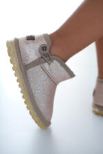 Aurora Kız Çocuk Simli Altın Bot - Ortopedik Taban - Görsel 9