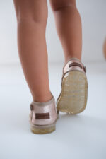 Aurora Kız Çocuk Simli Altın Bot - Ortopedik Taban - Görsel 10