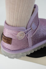 Aurora Kız Çocuk Simli Mor Bot - Ortopedik Taban - Görsel 7