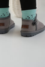 Kodiaq Süet Gri Çocuk Botu - Ortopedik Kaymaz Taban - Görsel 7