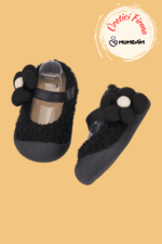 Lebom Kız Çocuk Ortopedik Siyah Babet