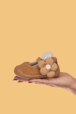 Lebom Kız Çocuk Ortopedik Taba Babet - Görsel 2