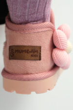 Minto Kız Çocuk ve Bebek Pembe Süet Ortopedik Bot - Görsel 9