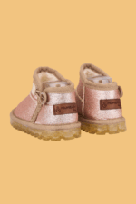 Aurora Kız Çocuk Simli Altın Bot - Ortopedik Taban - Görsel 3