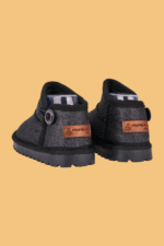 Aurora Kız Çocuk Simli Siyah Bot - Ortopedik Taban - Görsel 3