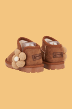 Minto Kız Çocuk ve Bebek Taba Süet Ortopedik Bot - Görsel 3